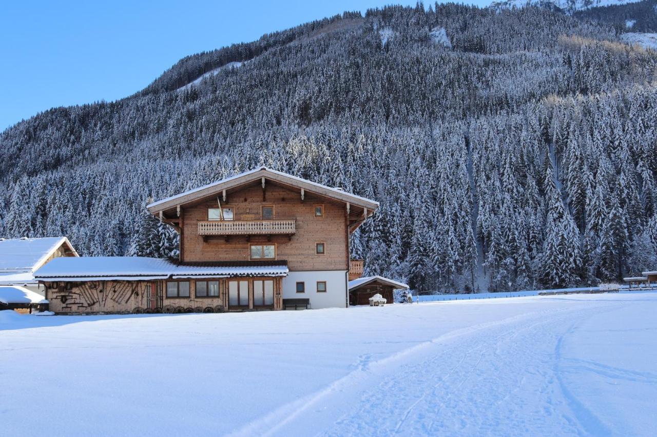 Ferienwohnung Lerchenhof Wald im Pinzgau Exteriör bild