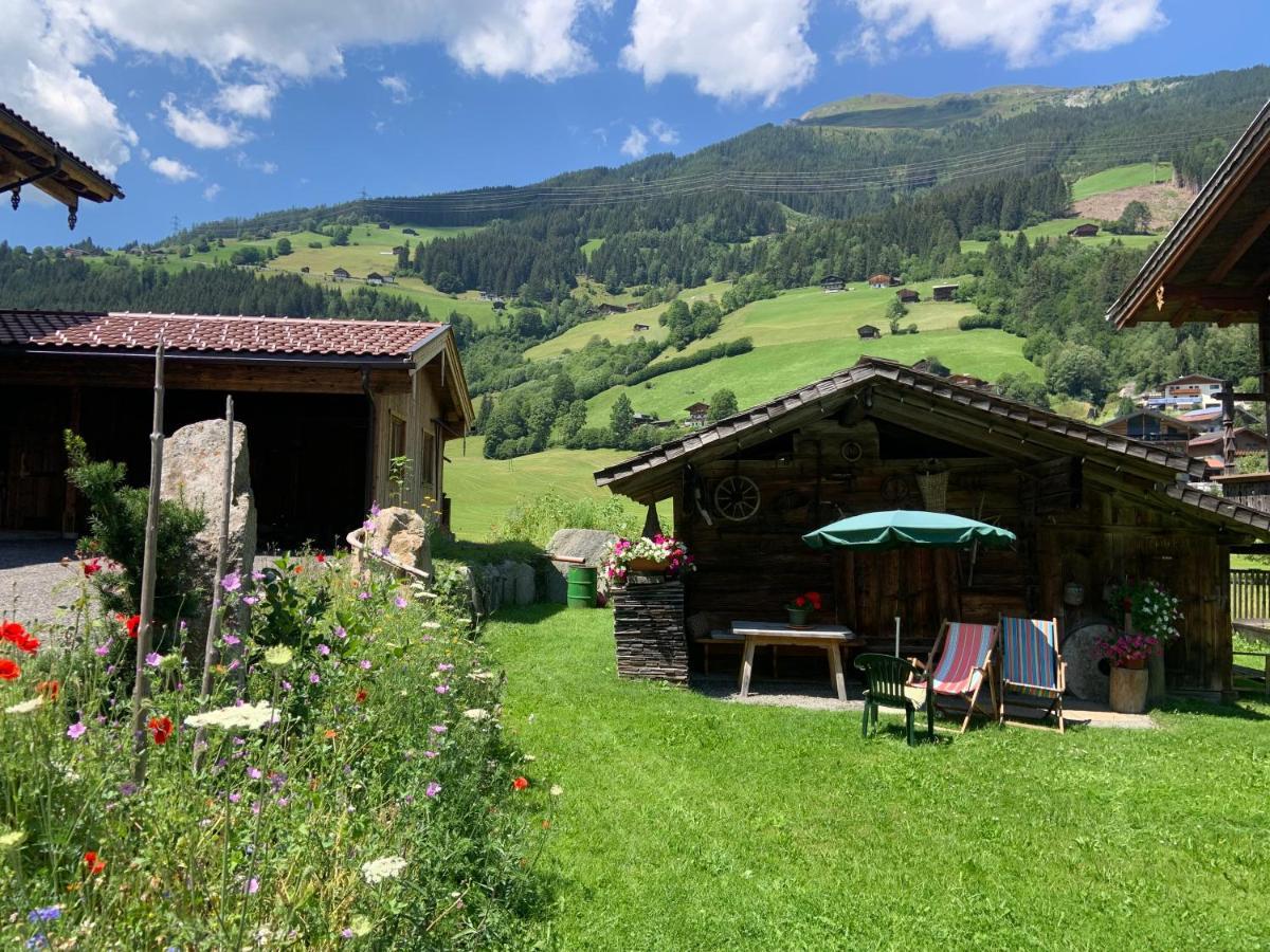 Ferienwohnung Lerchenhof Wald im Pinzgau Exteriör bild